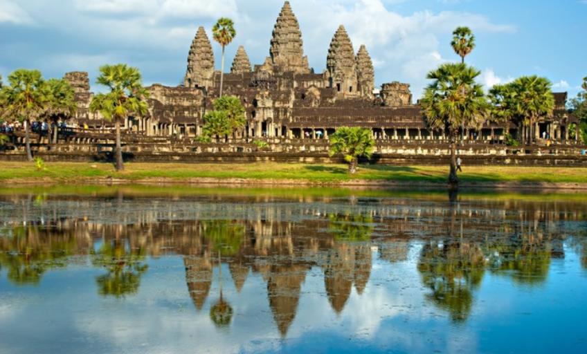 Angkor complex siem reap cambodia